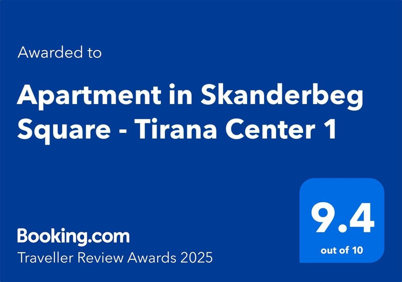 Apartment In Skanderbeg Square - Tirana Center 1 Ngoại thất bức ảnh